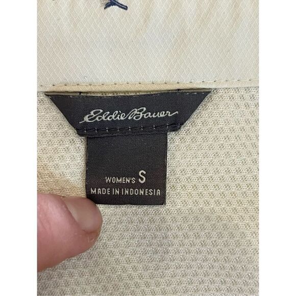 Eddie Bauer women’s bundle lot open cardigan and button down shirt size small - Picture 13 of 14